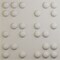 Ekena Millwork 19 5/8in. W x 19 5/8in. H Emery EnduraWall Decorative 3D Wall Panel Covers 2.67 Sq. Ft. WP20X20EMGBW - alternate 1